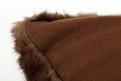 Flamant Hirom, Coussin, Fausse Fourrure Hot