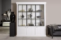 Flamant Iron Jason, Armoire, Blanc, 3 Portes En Fer Hot