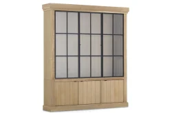 Flamant Iron Jason, Armoire, Chene Patine, 3 Portes En Fer Clearance