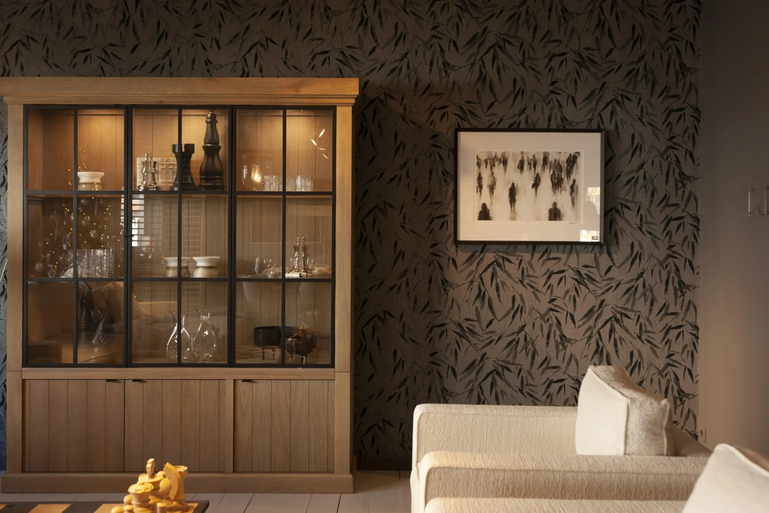 Flamant Iron Jason, Armoire, Chene Patine, 3 Portes En Fer Clearance