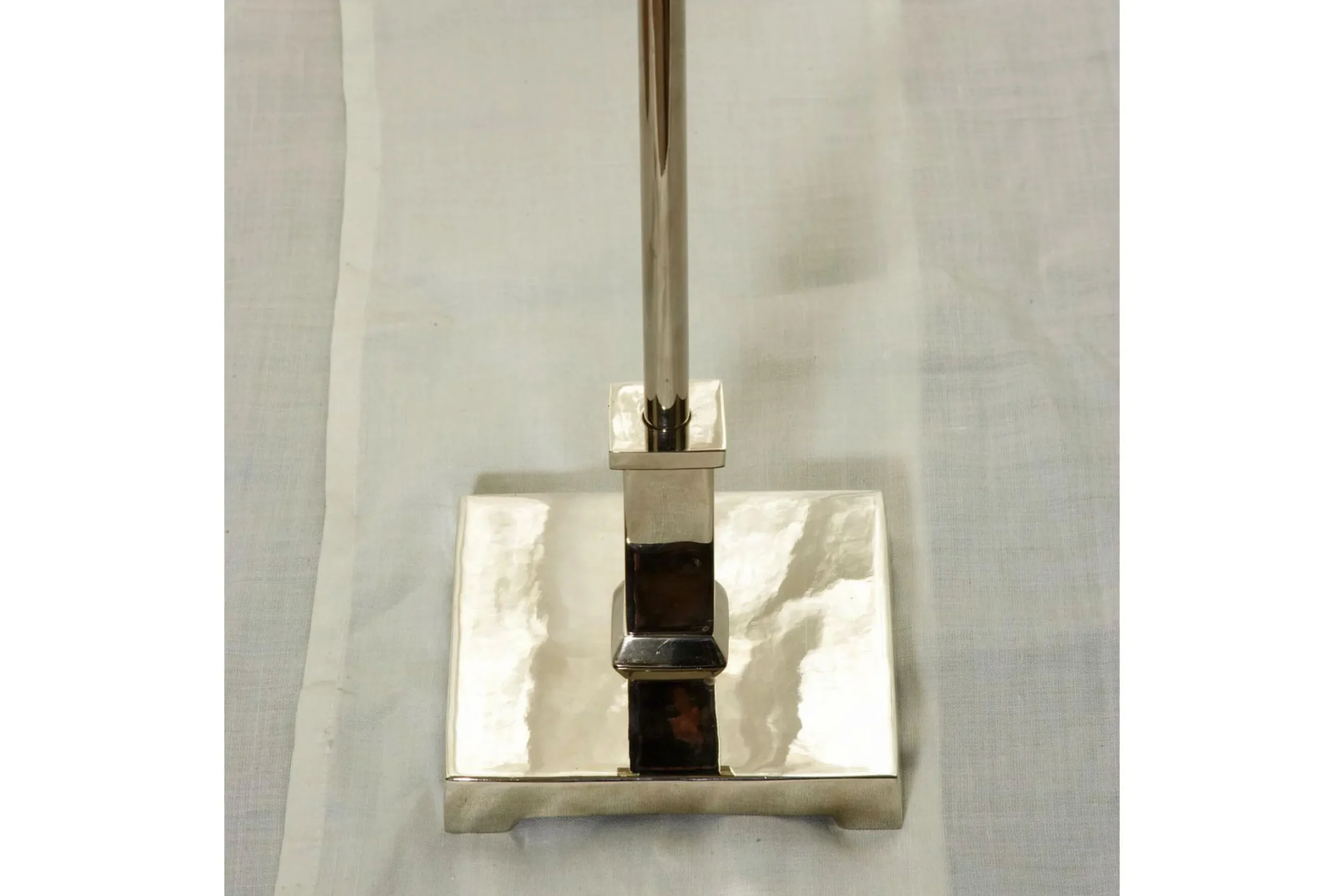 Flamant James, Lampe De Table, Laiton, Nickel Discount