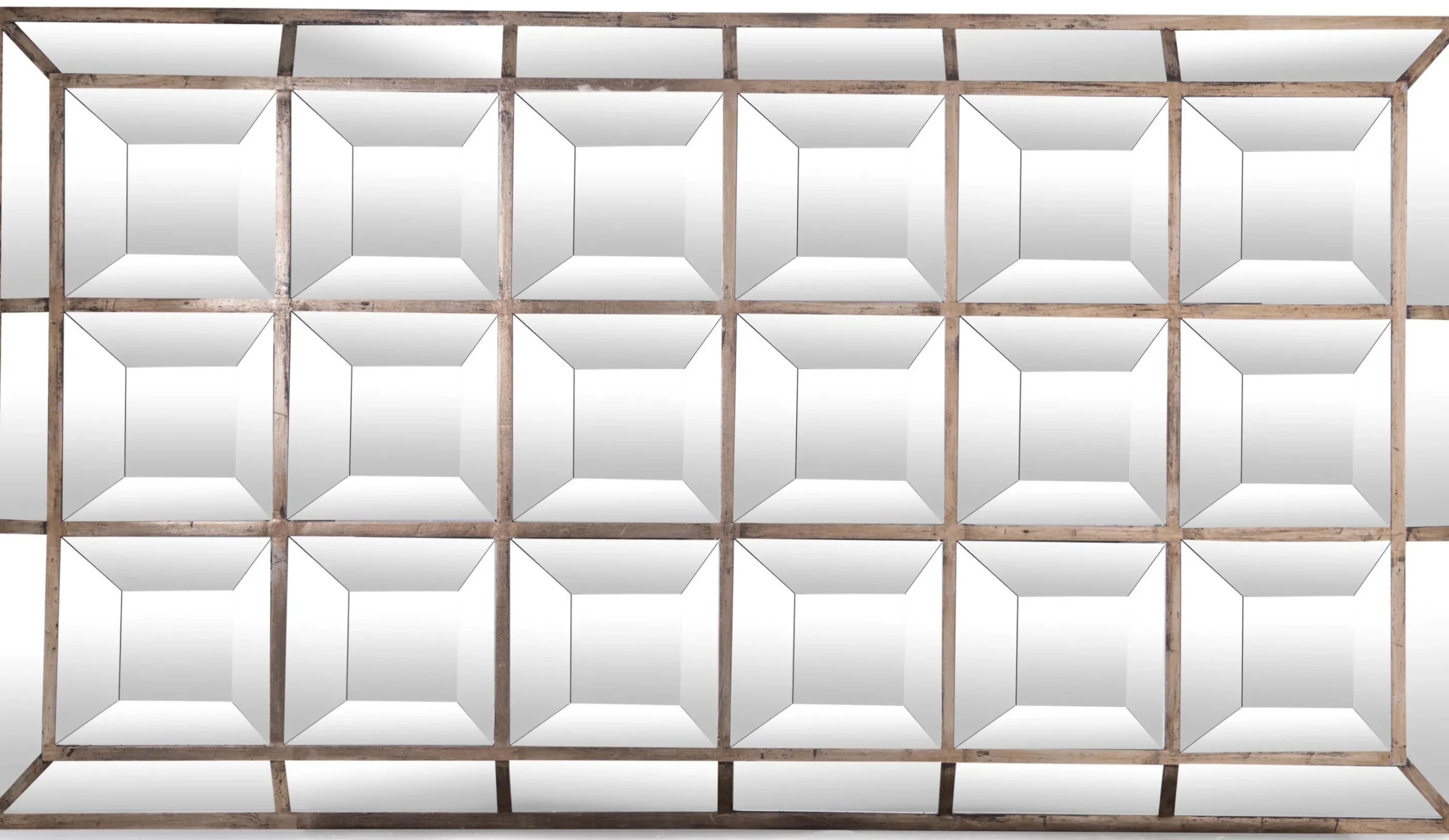 Flamant Javier, Miroir, Accent, Bordure Or Clearance