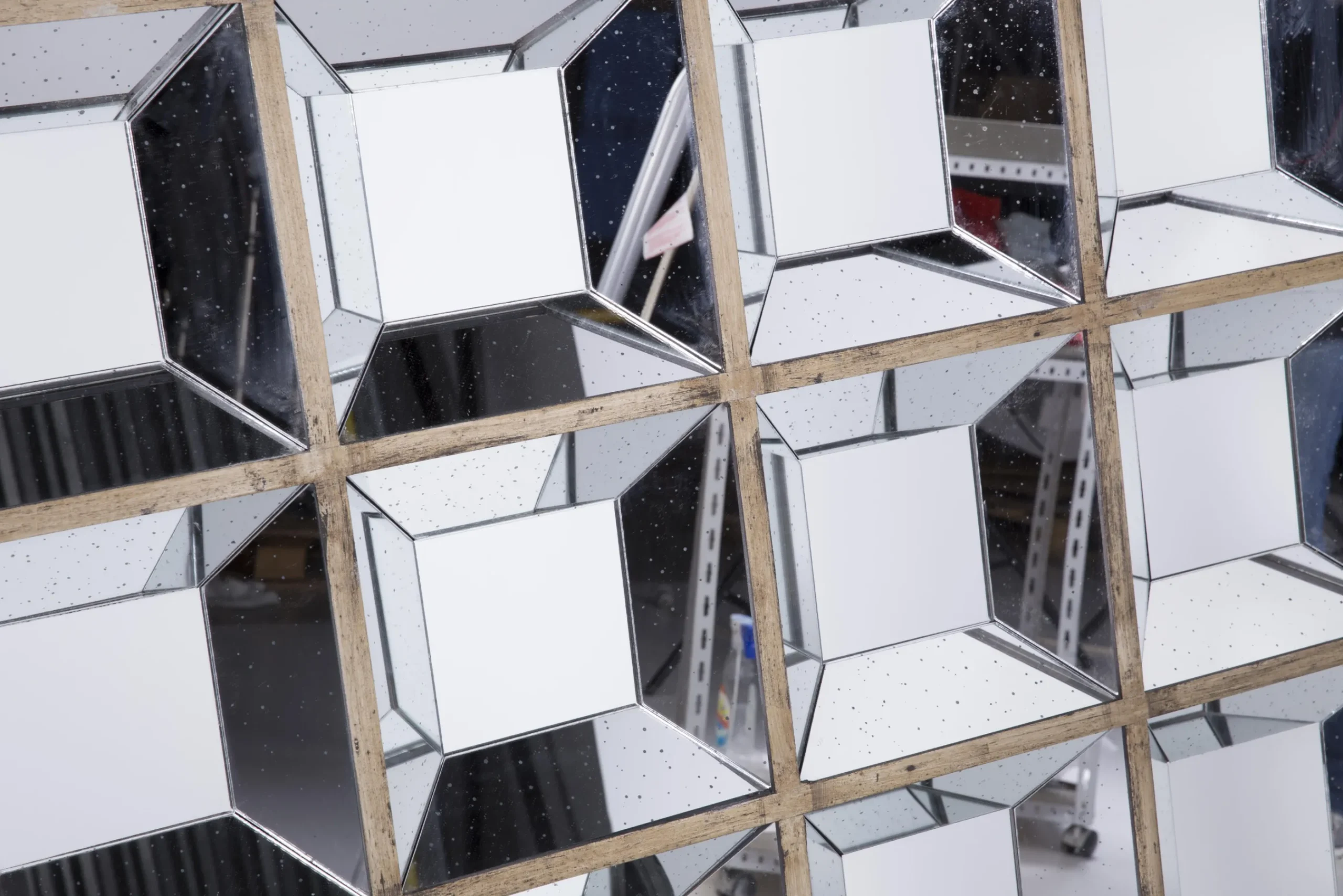 Flamant Javier, Miroir, Accent, Bordure Or Clearance