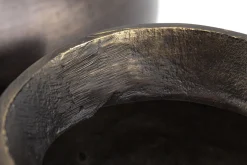 Flamant Jeddo, Vase, Metal, Noir, S Discount