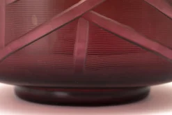 Flamant Jelger, Bol, Verre, Fumee/Mauve, L Hot