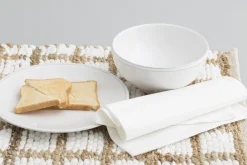 Flamant Jille, Assiette A Salade, Ceramique, Blanc Clearance