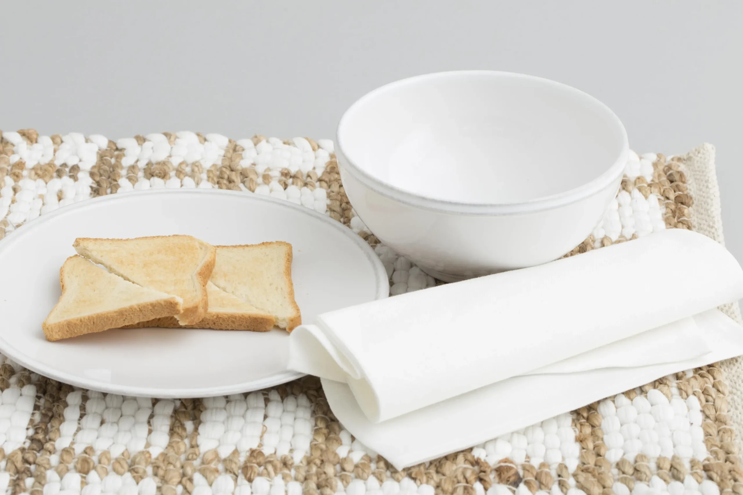 Flamant Jille, Assiette A Salade, Ceramique, Blanc Clearance