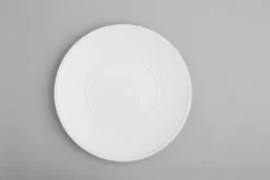 Flamant Jille, Assiette, Ceramique, Blanc, 34Cm Discount