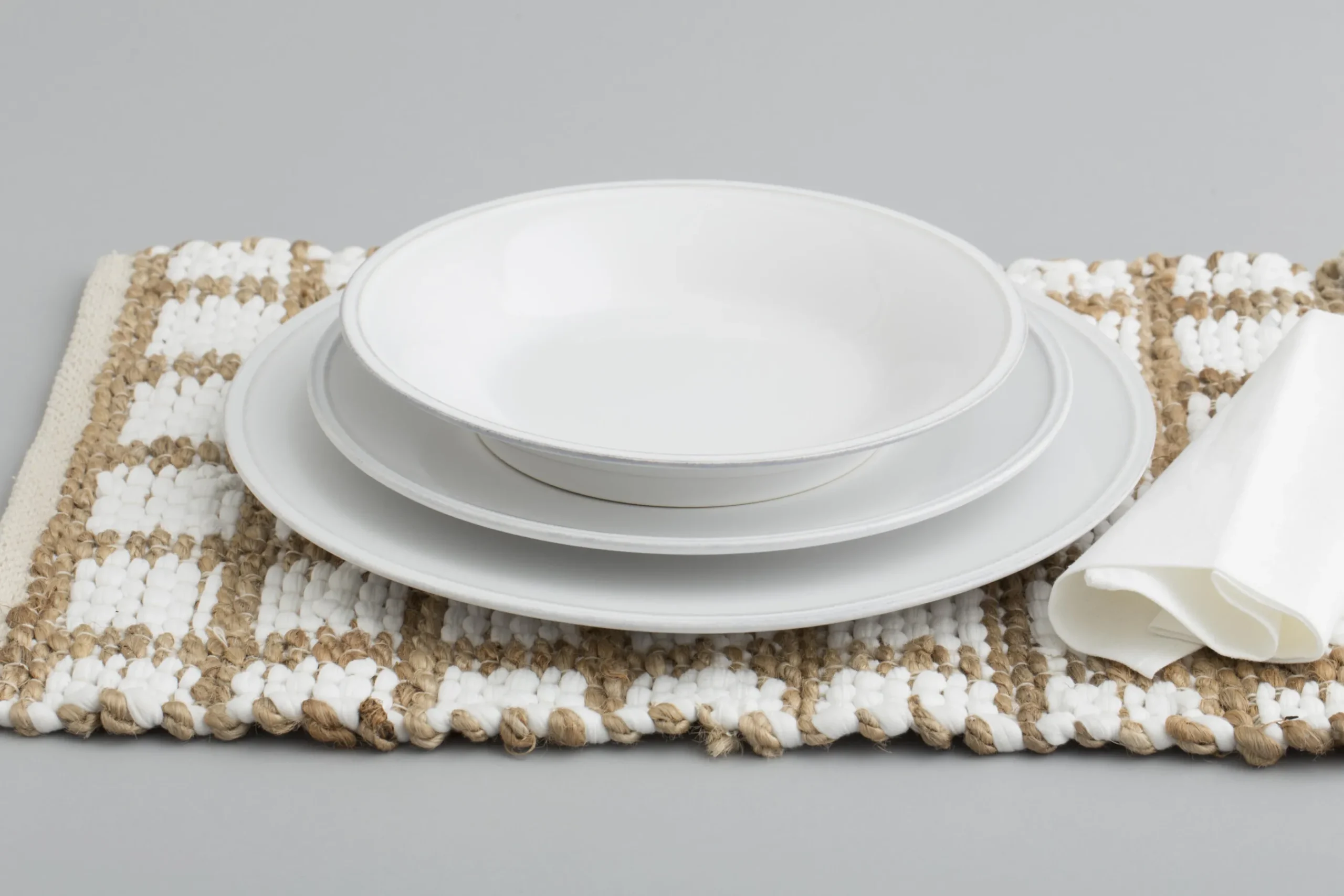 Flamant Jille, Assiette, Ceramique, Blanc, 28Cm Sale