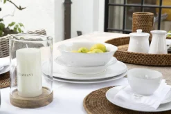 Flamant Jille, Passoire, Ceramique, Blanc Outlet