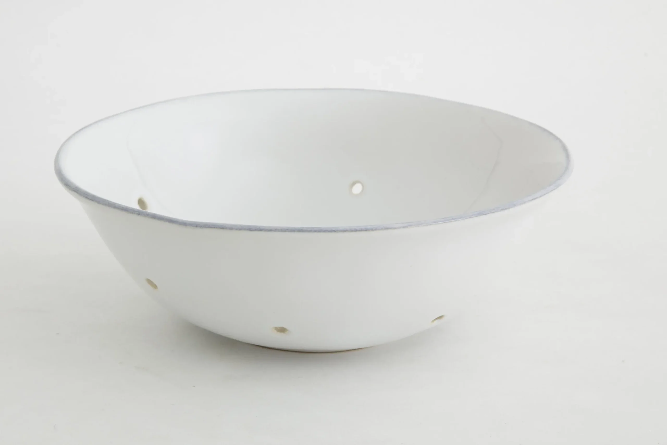 Flamant Jille, Passoire, Ceramique, Blanc Outlet