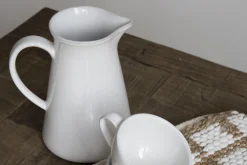 Flamant Jille, Pichet, Ceramique, Blanc, 1,5L Outlet