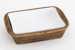 Flamant Jille, Plat A Four, Ceramique, Blanc, 30Cm Best