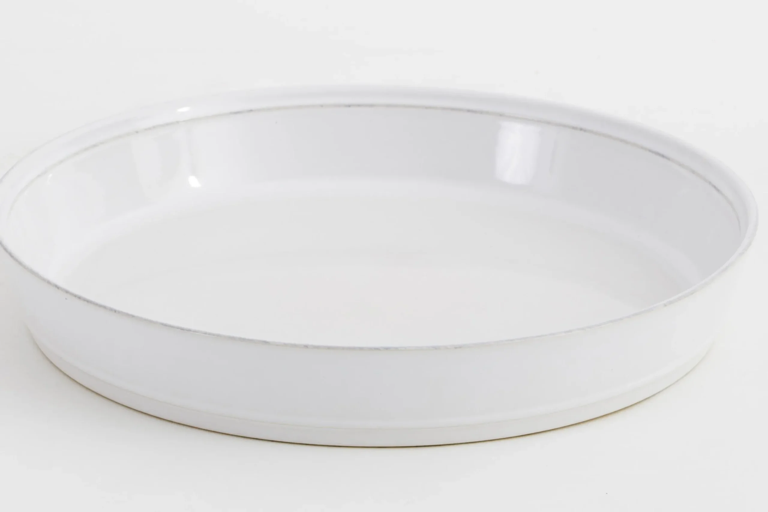 Flamant Jille, Plat A Gateau, Ceramique, Blanc, 30Cm Hot
