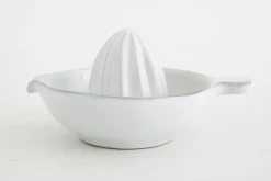 Flamant Jille, Presse-Agrumes, Ceramique, Blanc New