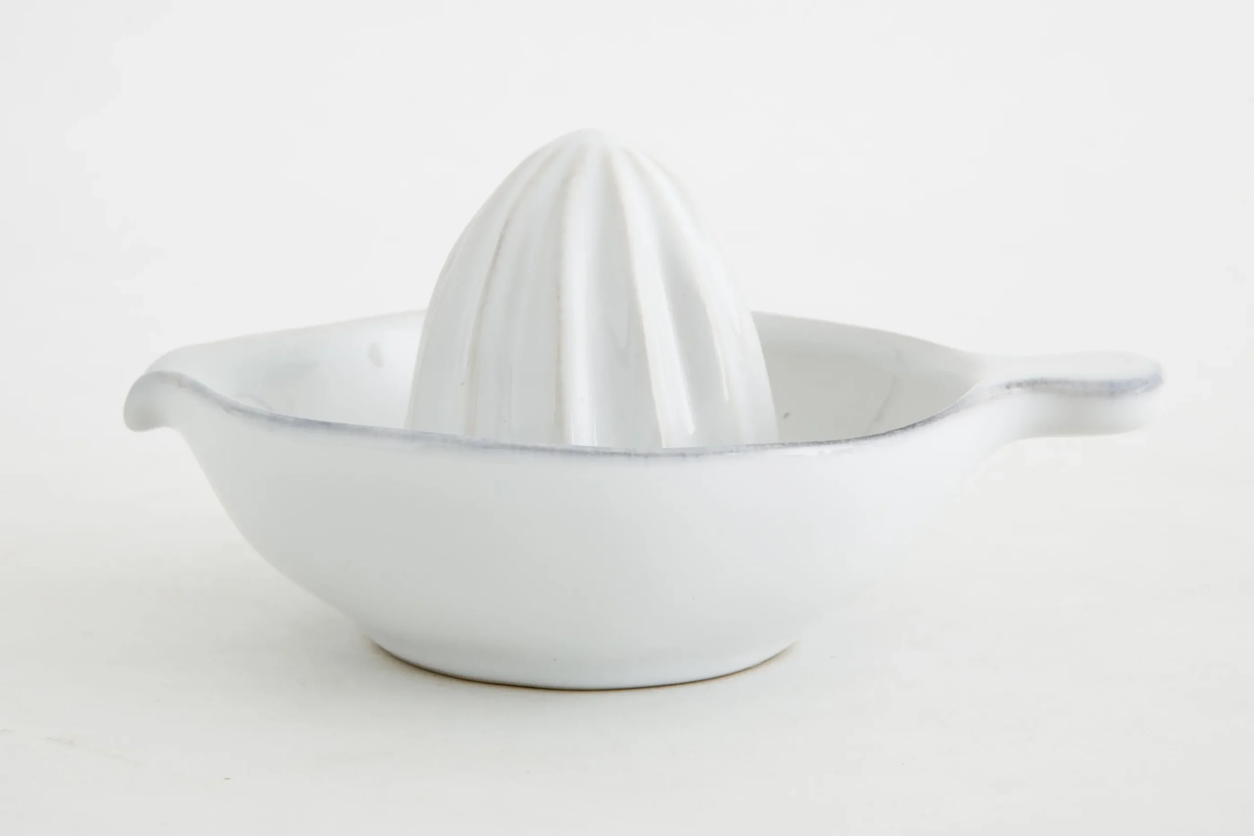 Flamant Jille, Presse-Agrumes, Ceramique, Blanc New