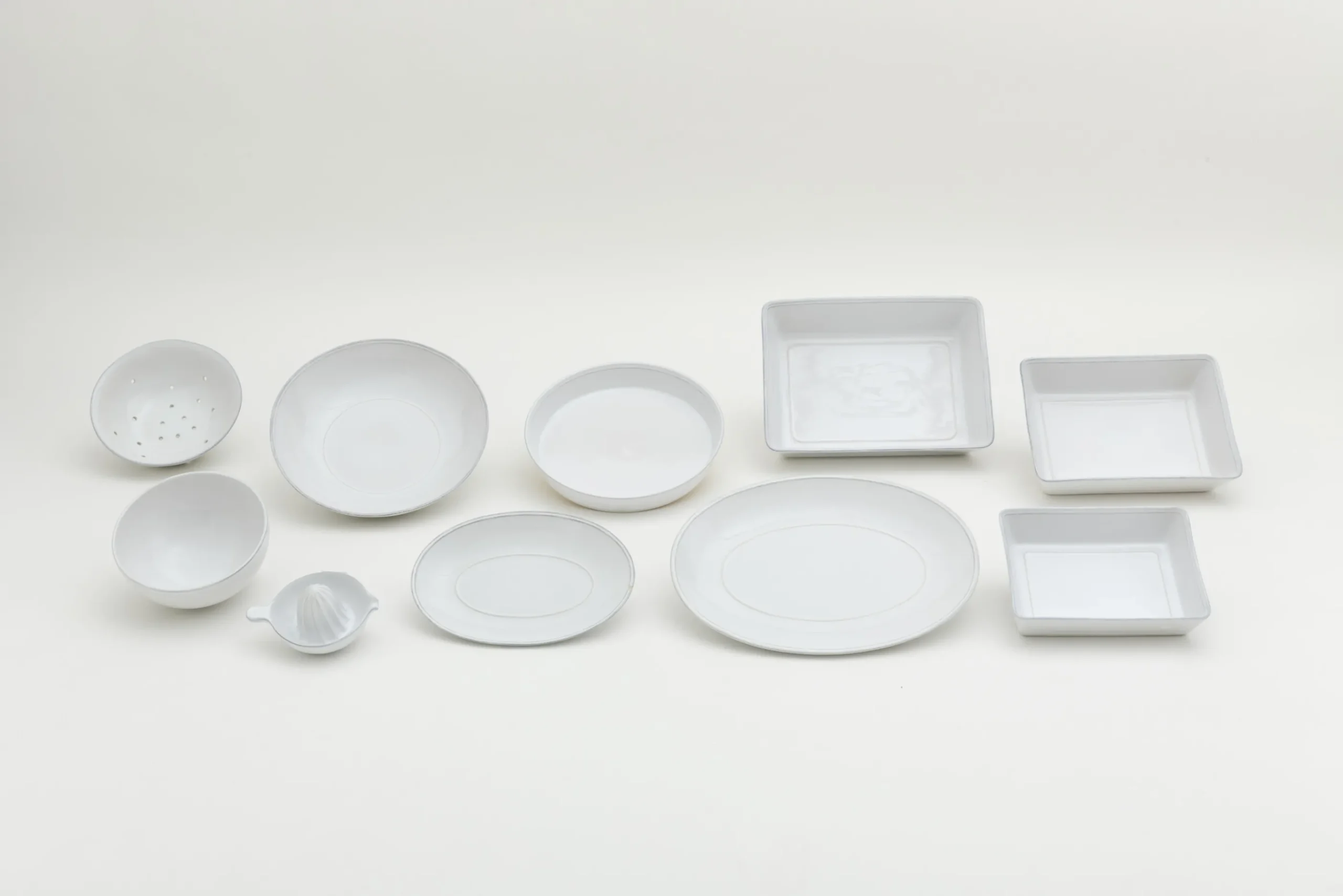 Flamant Jille, Saladier, Ceramique, Blanc, 21Cm Discount