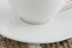 Flamant Jille, Tasse Et Soucoupe, Ceramique, Blanc, L, 200Ml Outlet