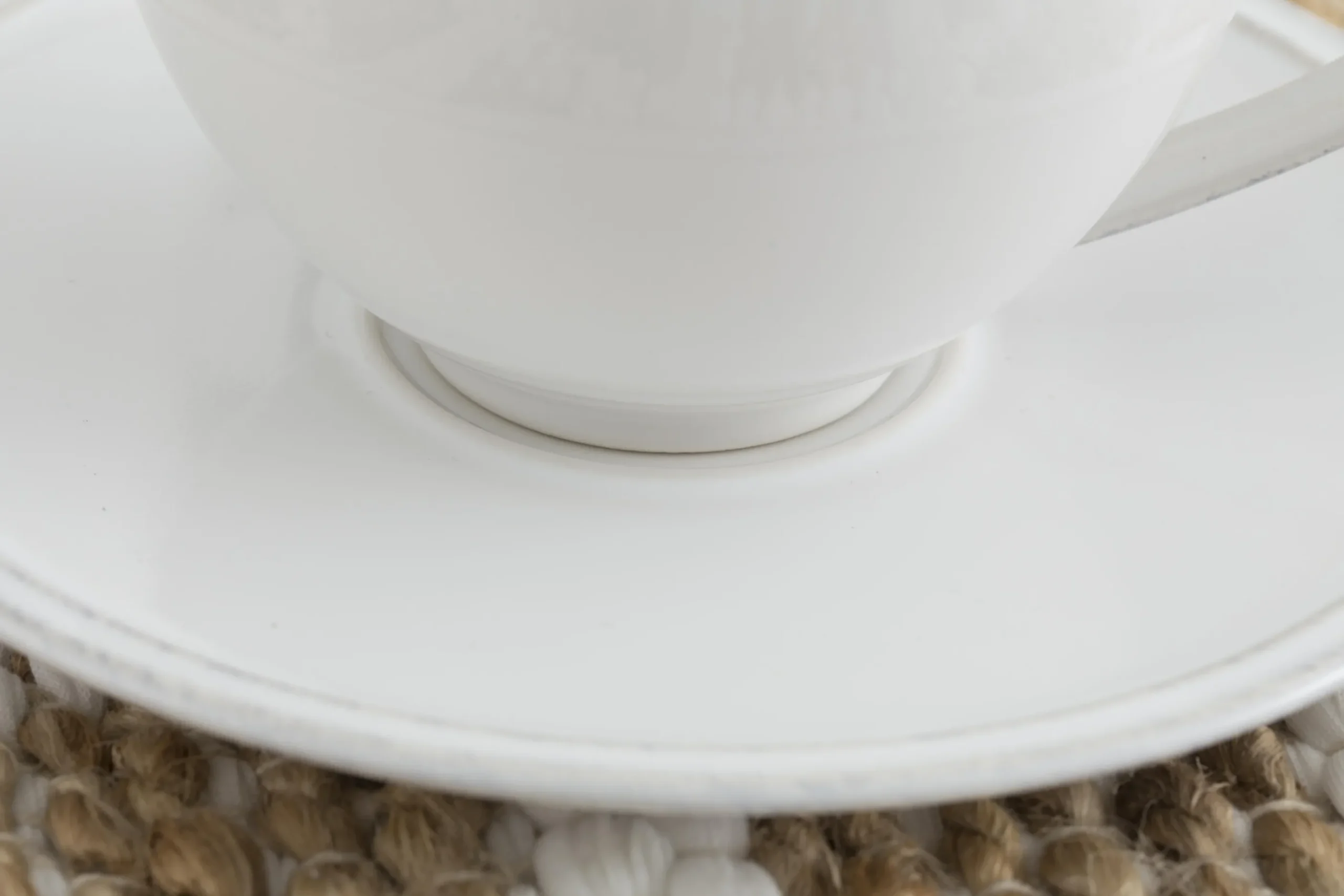 Flamant Jille, Tasse Et Soucoupe, Ceramique, Blanc, L, 200Ml Outlet