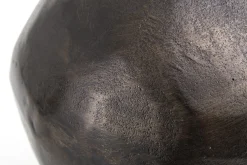 Flamant Jiven, Vase, Metal, Noir