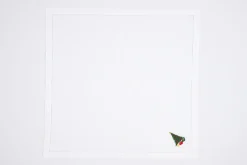 Flamant Karoli, Serviette, Broderie, Lot De 4 Discount