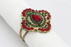 Flamant Kirai, Rond De Serviette, Perles Hot