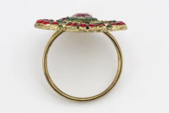 Flamant Kirai, Rond De Serviette, Perles Hot