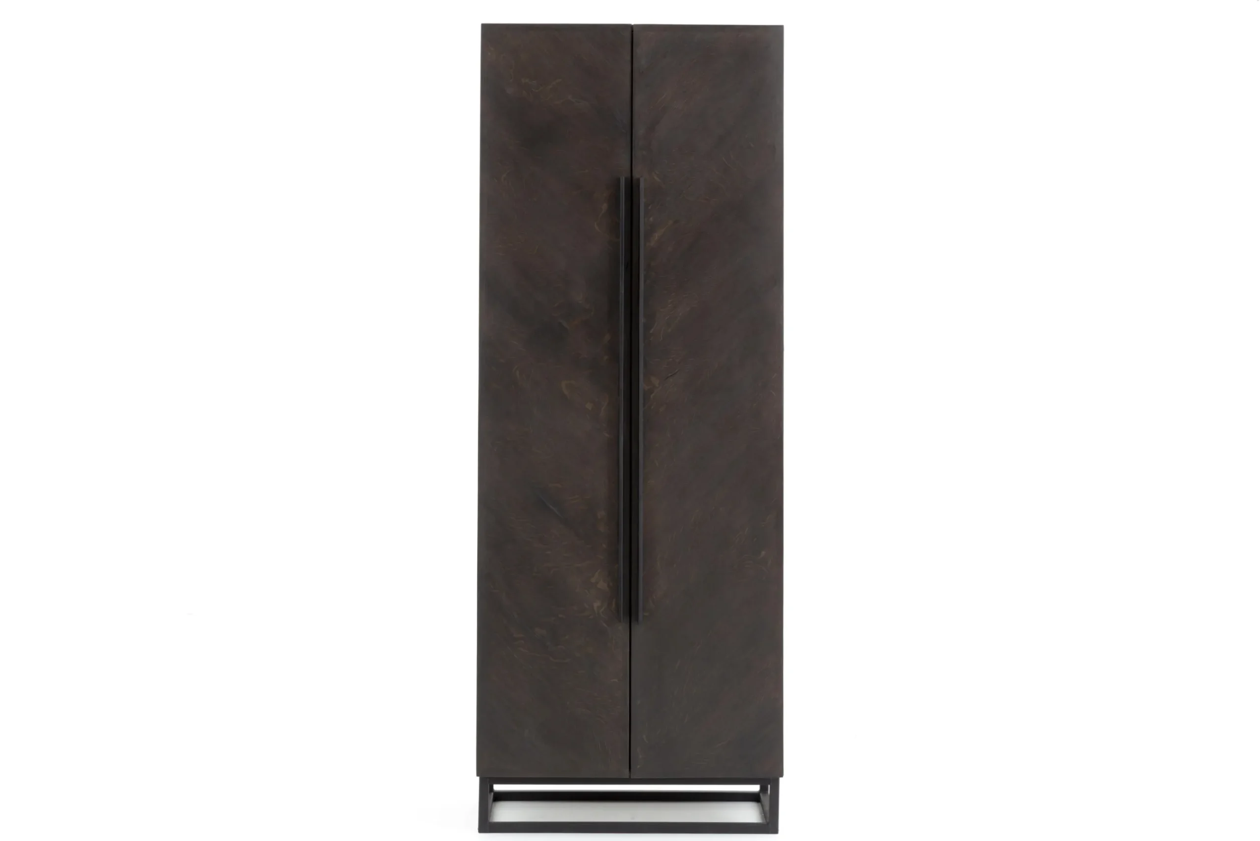 Flamant Lana, Armoire, Brun Fonce, 2 Portes