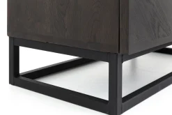 Flamant Lana, Armoire, Brun Fonce, 2 Portes