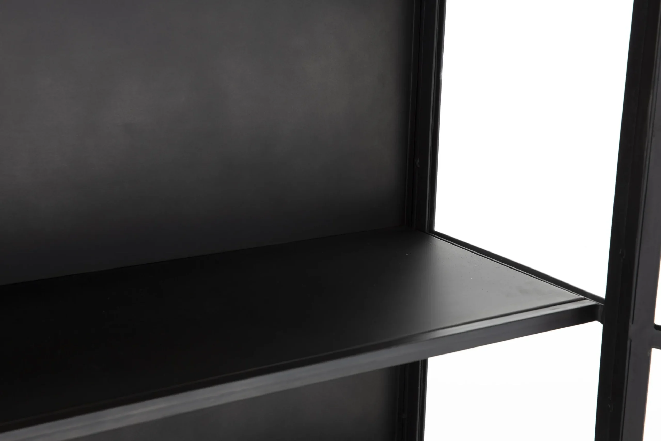 Flamant Laurance, Vitrine, Noir, Metal, 2 Portes Best