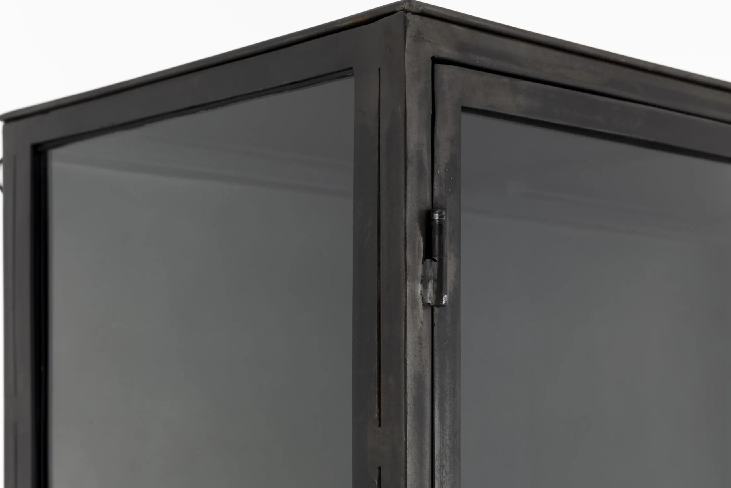 Flamant Laurance, Vitrine, Noir, Metal, 2 Portes Best