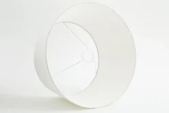 Flamant Lindro, Abat-Jour, Blanc Casse, Cylindre, 40 Cm Clearance