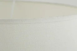 Flamant Lindro, Abat-Jour, Blanc Casse, Cylindre, 45 Cm Best