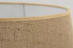 Flamant Lindro, Abat-Jour, Jute, Cylindre, 45 Cm Outlet