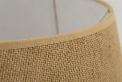 Flamant Lindro, Abat-Jour, Jute, Cylindre, 40 Cm Best