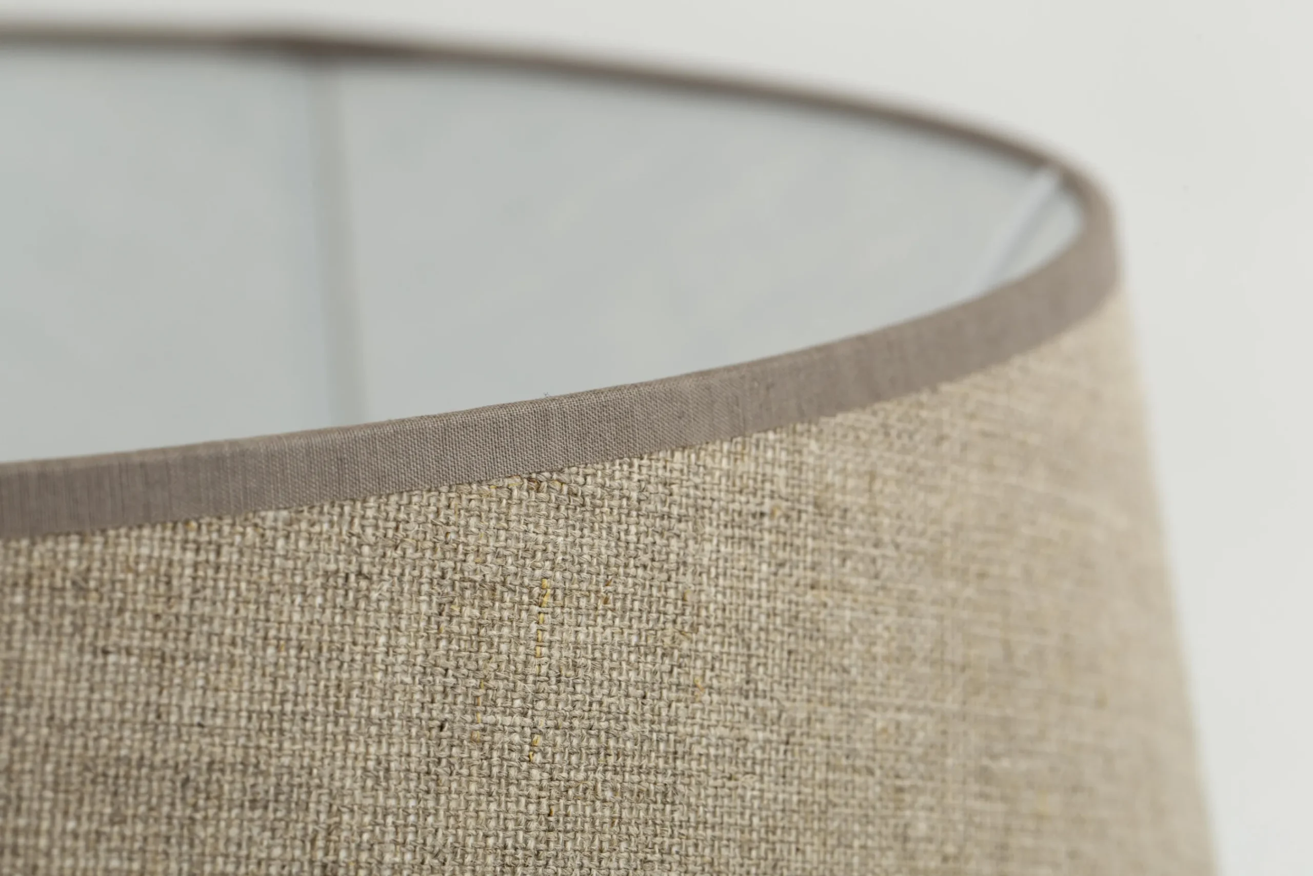 Flamant Lindro, Abat-Jour, Naturel, Cylindre, 50 Cm New