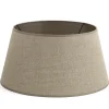 Flamant Lindro, Abat-Jour, Naturel Et Argent, Cylindre, 40 Cm Discount