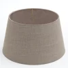 Flamant Lindro, Abat-Jour, Naturel Et Gris, Cylindre, 30 Cm Discount