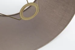 Flamant Lindro, Abat-Jour, Naturel Et Gris, Cylindre, 35 Cm Clearance