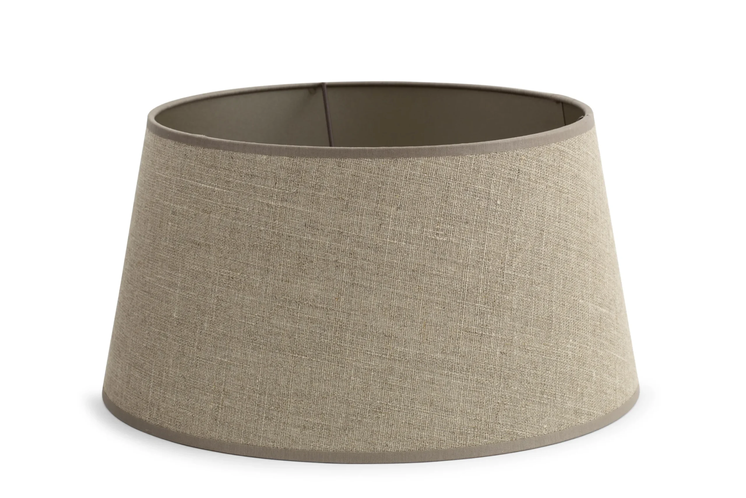 Flamant Lindro, Abat-Jour, Naturel Et Argent, Cylindre, 35 Cm Best