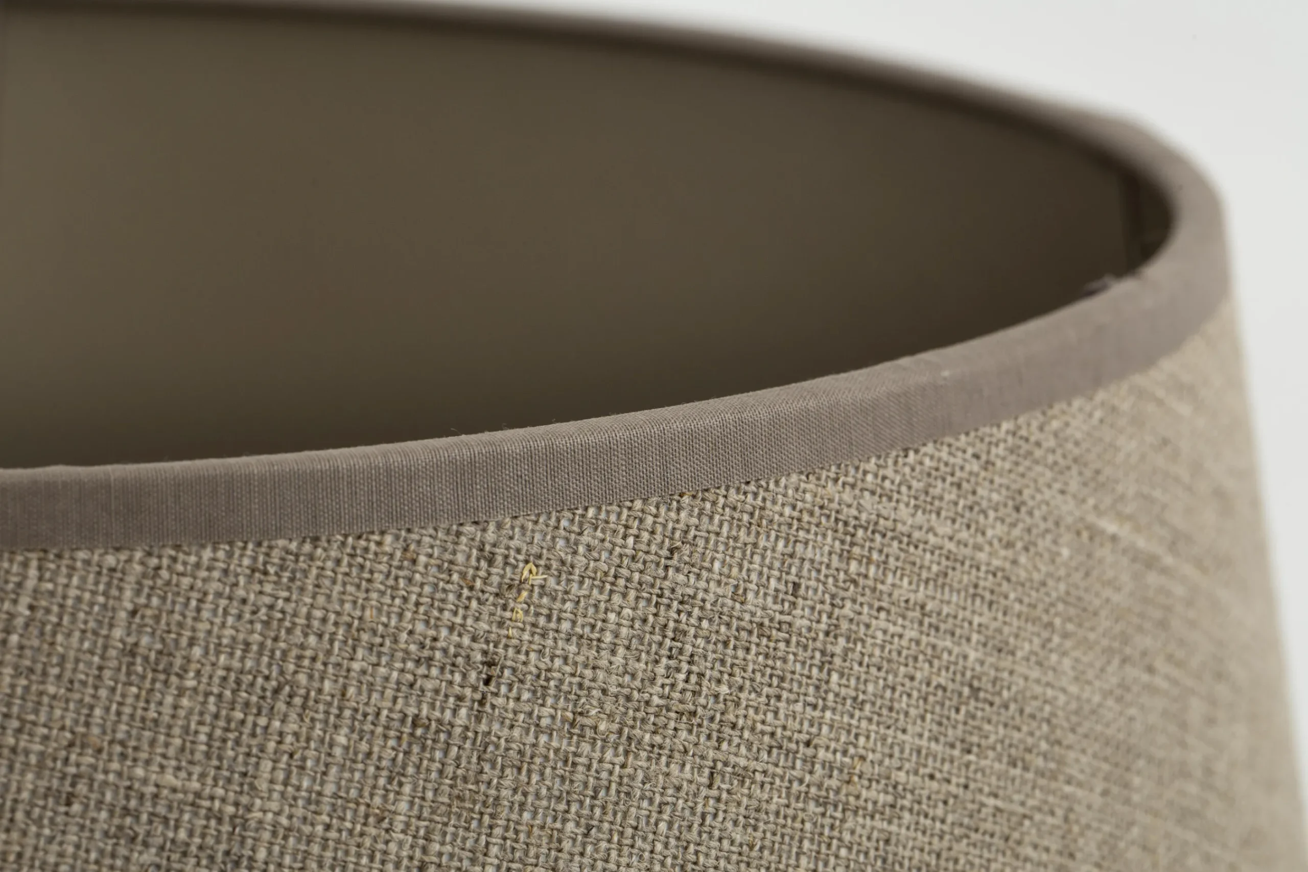 Flamant Lindro, Abat-Jour, Naturel Et Argent, Cylindre, 35 Cm Best