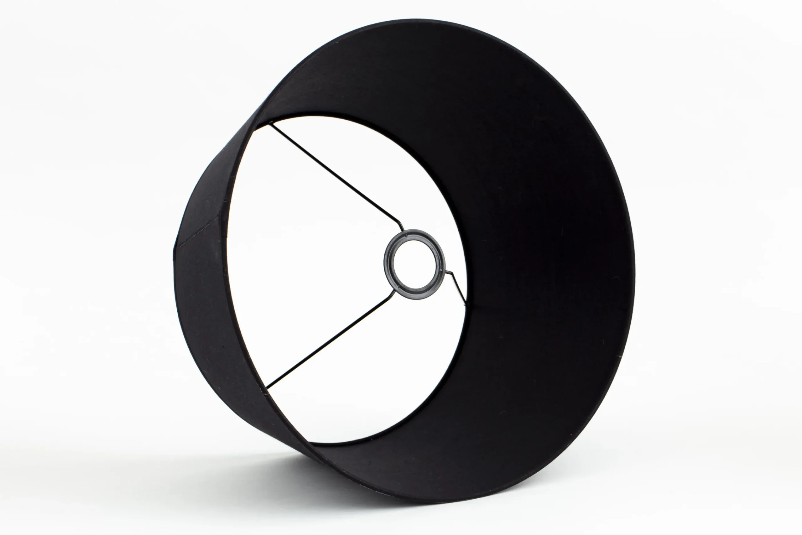 Flamant Lindro, Abat-Jour, Noir, Cylindre, 40 Cm Best