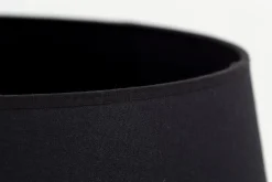 Flamant Lindro, Abat-Jour, Noir, Cylindre, 45 Cm Outlet