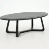 Flamant Livy, Table Basse, Ovale, Noir, L Best