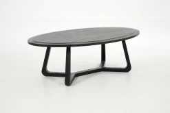 Flamant Livy, Table Basse, Ovale, Noir, L Best