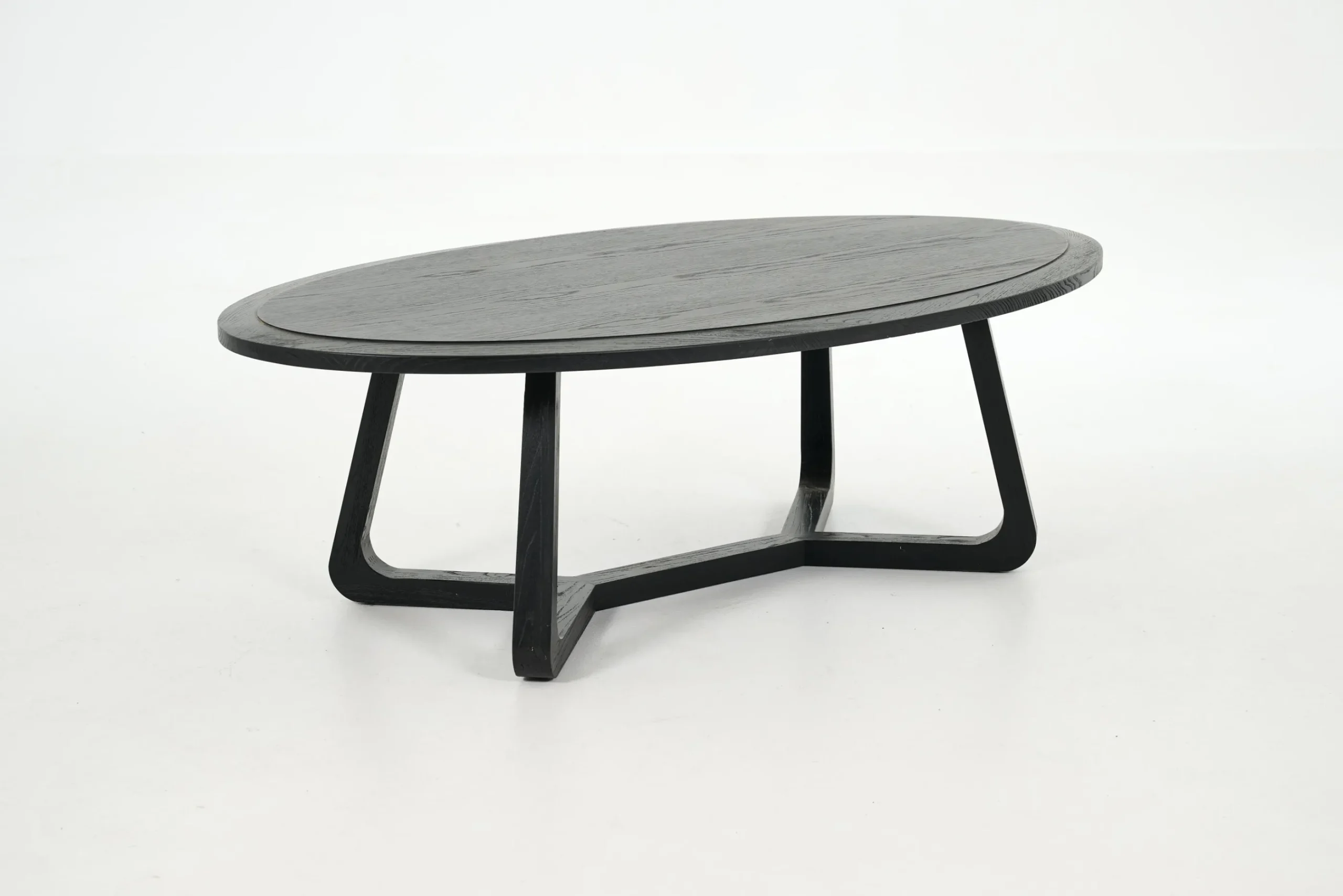 Flamant Livy, Table Basse, Ovale, Noir, L Best