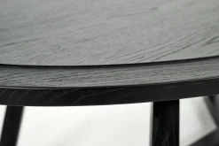 Flamant Livy, Table Basse, Ovale, Noir, L Best