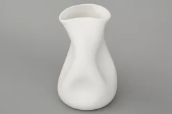 Flamant Lorena, Vase, Ceramique, Blanc, Modele 1 Hot
