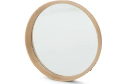 Flamant Lucente, Miroir, Chene, Rond, 46Cm Outlet