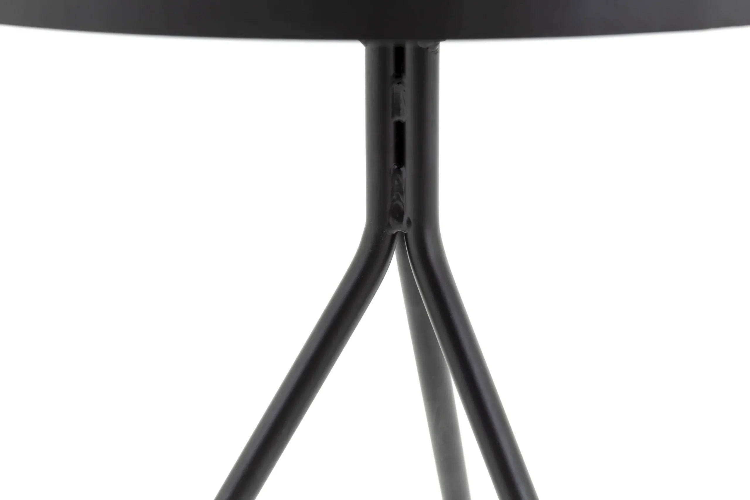 Flamant Madison, Table D'Appoint, Chene Et Metal, Ronde, 45 Cm, Marron Fonce Online